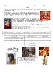 English Worksheet: Films