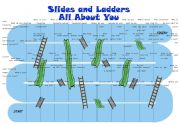 All about you Slides and Ladders game