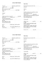 English Worksheet: Rule the world