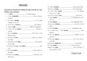 English worksheet: Present Perfect