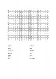 English worksheet: Occupation Word Find