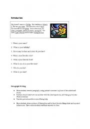 English worksheet: Introductions