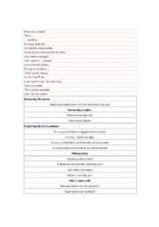 English Worksheet: on the phone