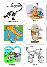 English worksheet: word card 