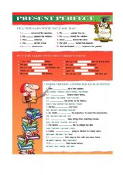 English Worksheet: Present Perfect Simple