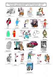 English Worksheet: Jobs 