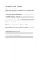 English worksheet: Story comprehension questions