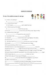 English worksheet: indefinite pronouns