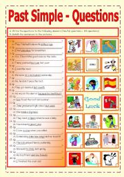 Past Simple - Question formation (3/5)