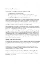 English Worksheet: leadership