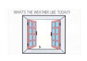 English worksheet: My Weather Window!  