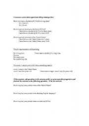 English Worksheet: PRESENT PERFECT TENSE