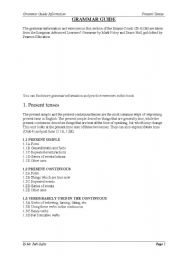 English Worksheet: Present Simple