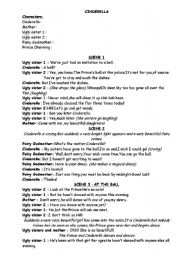English Worksheet: CINDERELL