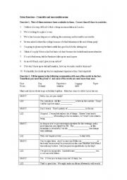 English Worksheet: countable vs uncountable 