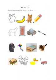 English Worksheet:  AN  vs. A