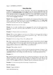 English Worksheet: Listening 5 - 