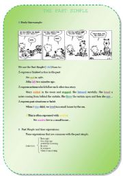 English Worksheet: SIMPLE PAST