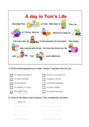 English Worksheet: Present Simple Presentation