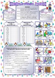 English Worksheet: SIMPLE PAST TENSE