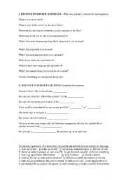 English worksheet: If I were a boy