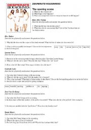 English Worksheet: Desperate Housewives