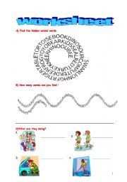 English worksheet: worksheet