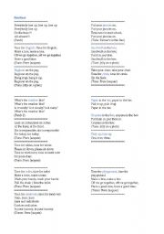English Worksheet: routines