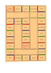 board game adverbs of frequency