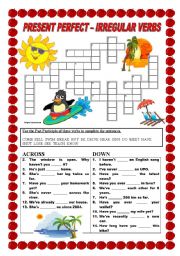 Present Perfect - Irregular verbs