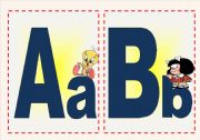 English Worksheet: THE ALPHABET- THE ALPHABET - THE ALPHABET