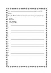 English worksheet: Exercise 2 Verb To Be