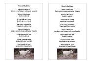 English Worksheet: Farm poem