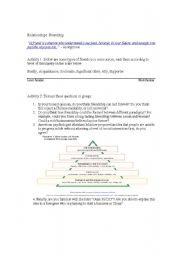English Worksheet: Friendship discussion questions