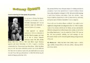 English Worksheet: Reading about famous people - Britney Spears
