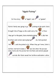 English worksheet: READING 