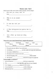 English Worksheet: Business vocabulary