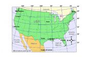 English Worksheet: Modified Geography Map Skills test for visually impaired.