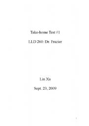 English Worksheet: Pronunciation test paper