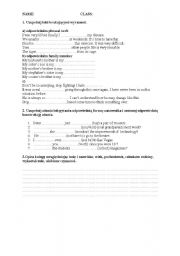 English worksheet: Family members/ Present Perfect 