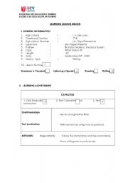 English worksheet: Telling the time : TO