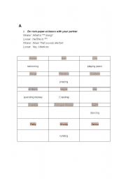 English worksheet: Information Gap 