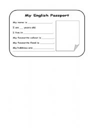 English Worksheet: English Passport 