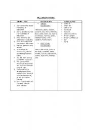 English worksheet: Halloween