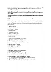 English Worksheet:  possesive case and present simple evaluation and handout