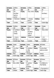 English worksheet: introducing