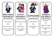 English Worksheet: WAS - WERE CARDS 2/6
