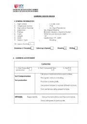 English Worksheet: Present simple I, you, we , they