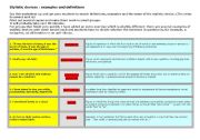 English Worksheet: Stylistic devices --  rhetoric figures  --  (3 pages)