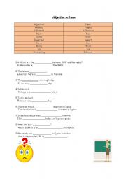 English worksheet: ADJECTIVE OR NOUN?